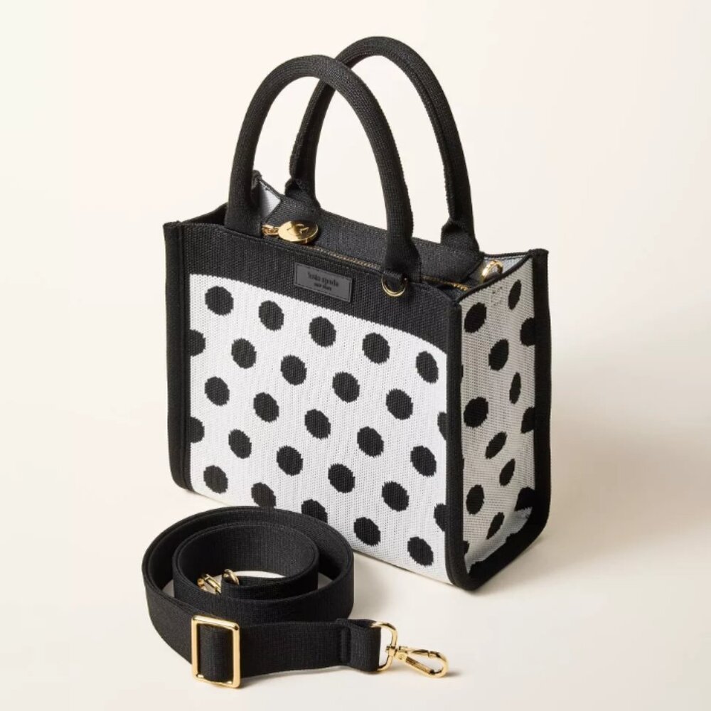Kate Spade Polka Dot Knit Crossbody Bag - Kate Spade New York x Target - Picture 2 of 9